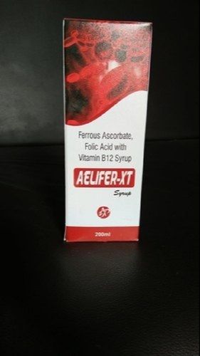 Aelifer-XT Ferrous Ascorbate Folic Acid Vitamin B12 Syrup