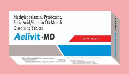 Aelivit- MD Methylcobalamin Pyridoxine Mouth Dissolving Tablet