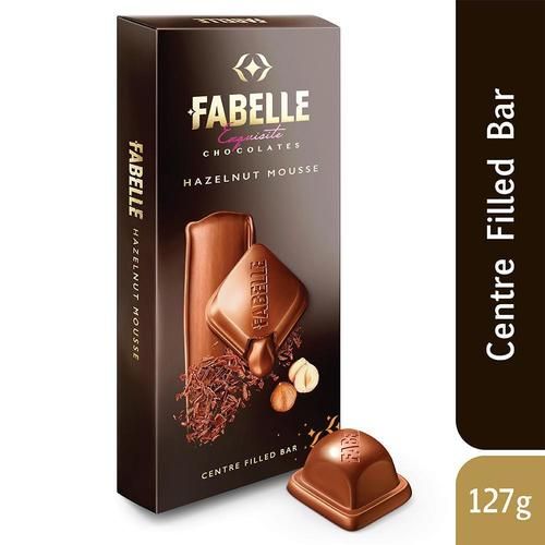 Fabelle Hazelnut Mousse Bar 128 gm