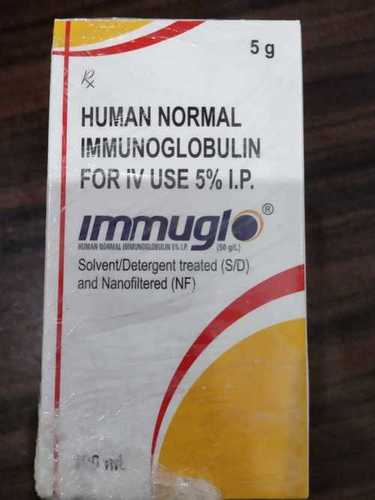 Liquid Human Normal Immunoglobulin For Iv Use 5 Gm