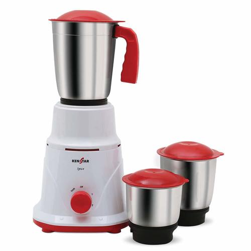 KENSTAR Spice 500-WATT Mixer GRINGER with 3 Jars