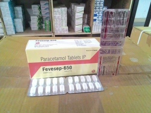 Paracetamol 650 Mg Anti Inflammatory Tablets