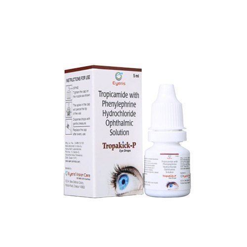 Phenylephrine Hydrochloride Ophthalmic Solution - Plastic Dropper Bottle, 2.5% and 10% Dosage for Pupil Dilation | All Ages, Relieves Eye Redness and Irritation, Store Below 30°C