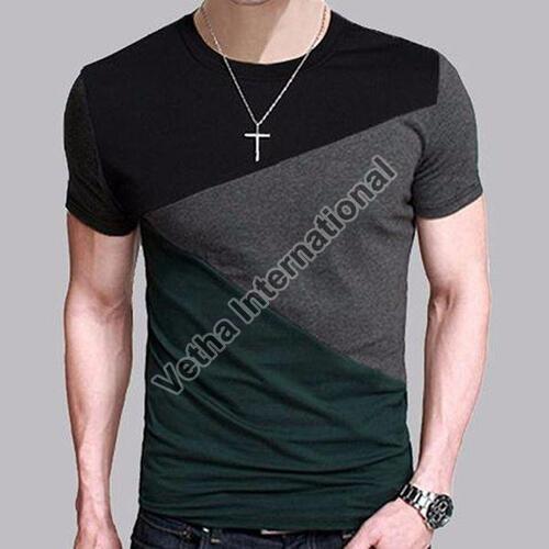 Round Neck Mens T-Shirts Age Group: Adult