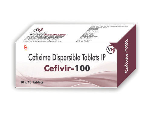 Cefixime Dispersible Tablets 100 mg
