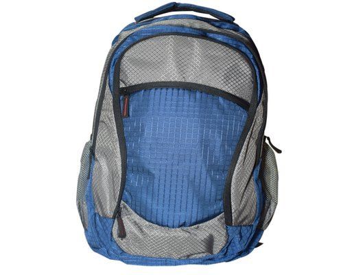 Mulicolor Easy To Clean Zip Closure Polyester Backpack