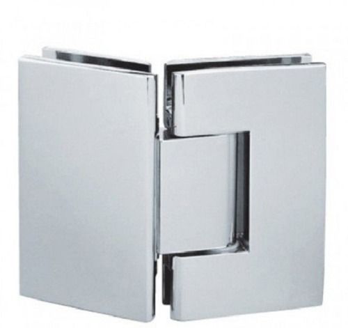 Rectangular Glass To Glass 90 Degree Stainless Steel Shower Hinge