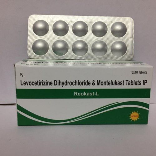 Levocetirizine Dihydrochloride And Montelukast Anti Alergic Tablets