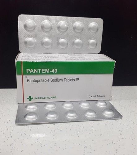 Pantoprazole Sodium 40 Mg Acid Reflux Tablets Ip General Medicines