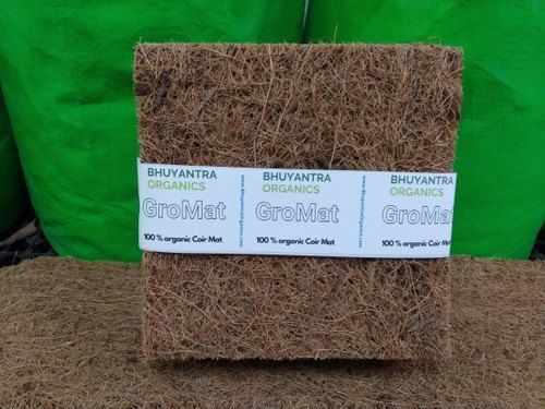 Brown Smooth Finish Plain Coco Coir Mats