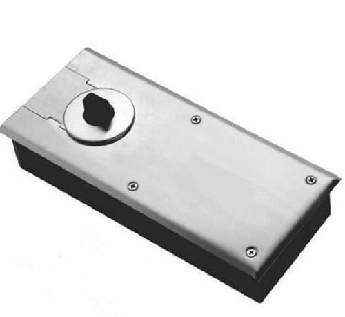 Grey Stainless Steel Single Spring Floor Hinge