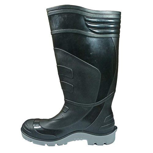 Black Water Proof Anti Skid Safety Gumboots