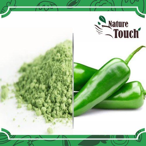 Aids In Digestion And Loaded With Vitamin C Fresh Light Green Chilli Powder Shelf Life: 8 To 14 Months