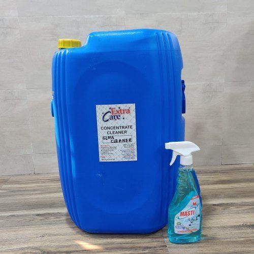 2X More Shine Glass Cleaner Concentrate For Commercial And Institutional Use, Blue Color