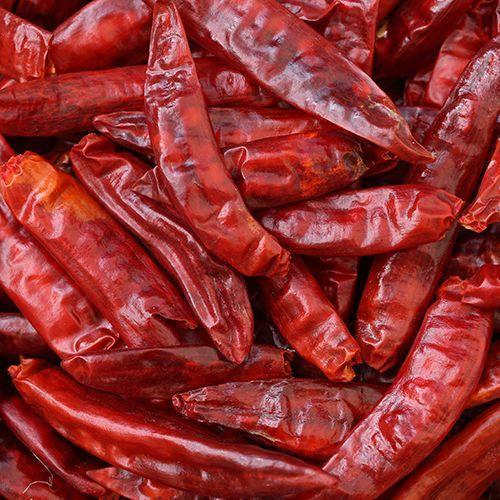 Hot Taste Rich In Color Healthy Organic Stemless Dry Red Chilli
