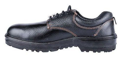 Lace Closure Industrial Leather Safety Shoes