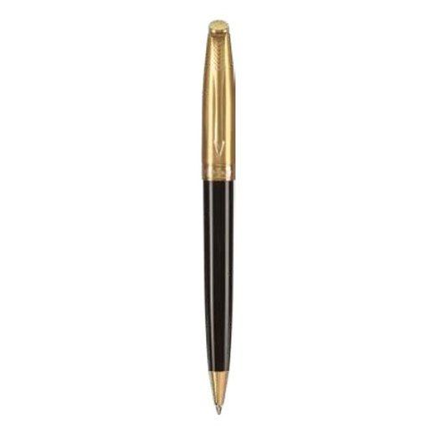 Parker Ambient Rose Gold Black Metal Trim Ball Pen