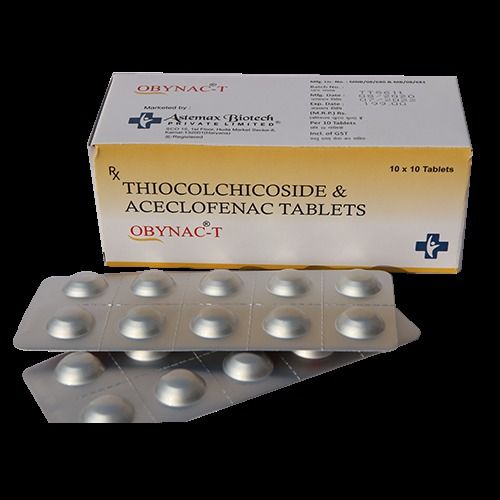 Thiocolchicoside And Aceclofenac Tablets Generic Drugs