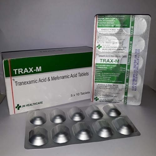 Tranexamic Acid And Mefenamic Acid Menstrual Bleeding Tablets General Medicines