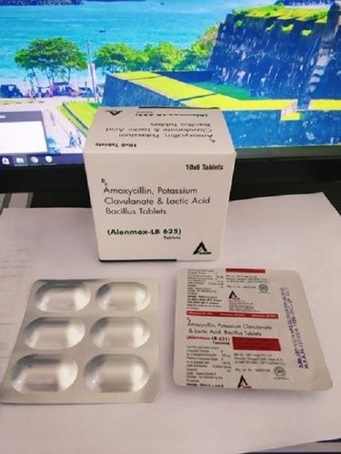 Amoxycillin, Potassium Clavulanate And Lactic Acid Bacillus Tablets