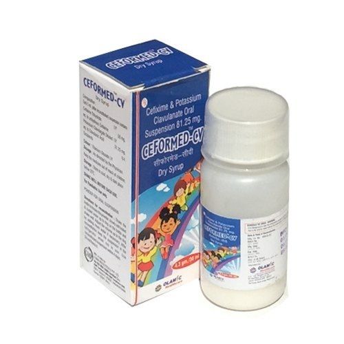 Cefixime And Potassium Clavulanate Antibiotic Pediatric Oral Suspension
