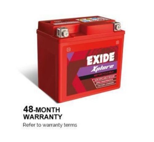 Exide Explore Two Wheeler Battery Nominal Voltage: 12 Volt (V)