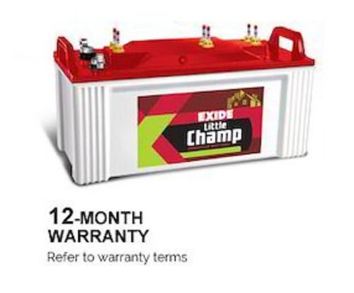 Exide Little Champ Inverter Battery Nominal Voltage: 12 Volt (V)