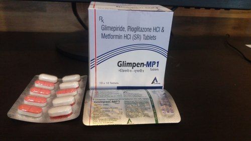 Glimepiride, Pioglitazone HCL And Metformin HCL Tablets
