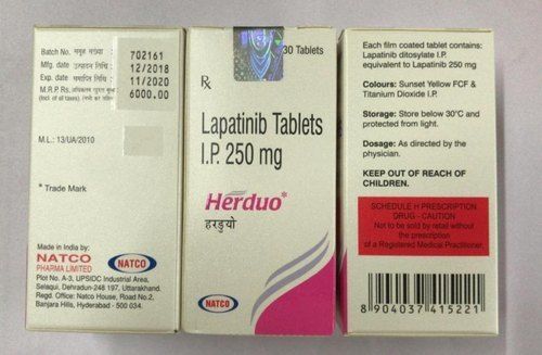 Herduo Lapatinib Tablets Ip 250 Mg Cool And Dry Place