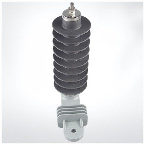 Grey High Voltage Composite Lighting Arrester