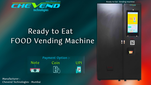 Various Colors Are Available Ready To Eat Food Vending Machine