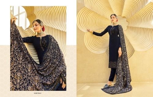 Riana Pakeezah 60704 Exclusive Velvet Designer Suits Collection Bust Size: Upto 66 Inch (In)