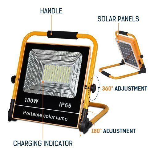 Solar Integrated Flood Light 50 To 100 Watt