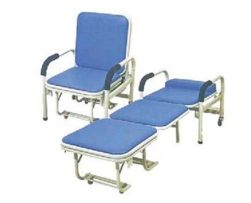 Hospital Attendant Bed Cum Chair  Design: One Piece