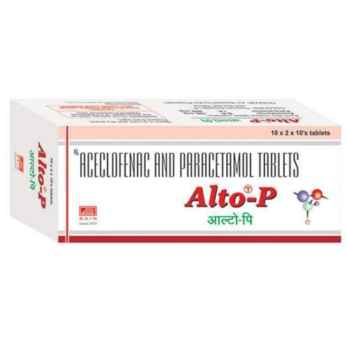 Aceclofenac And Paracetamol 425 Mg Anti Inflammatory Tablets Age Group: Adult