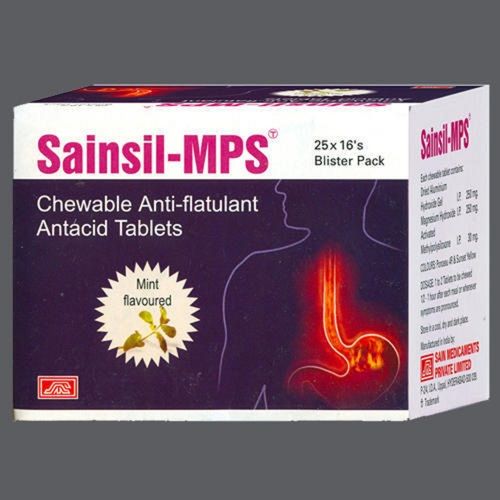 Chewable Anti Flatulant Antacid Tablets