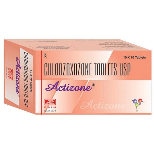 Chlorzoxazone 500 MG Muscle Pain Reliever Tablets IP