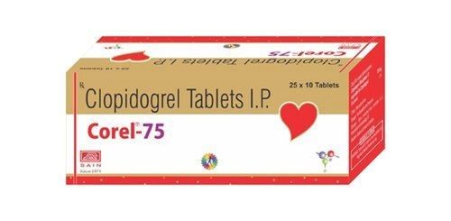 Clopidogrel 75 MG Anti Blood Clot Tablets