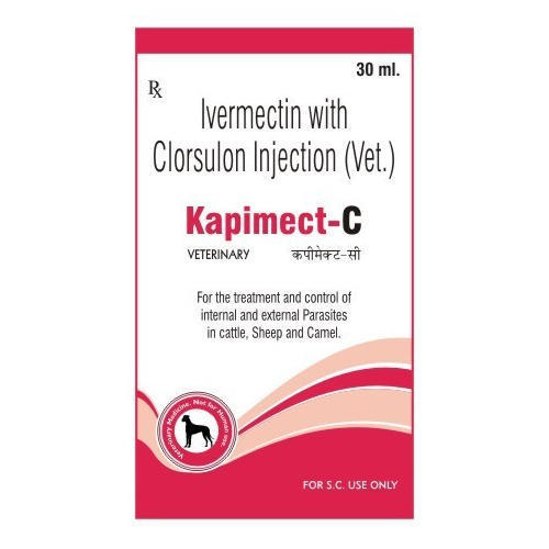 Liquid Kapimect-C Ivermectin With Clorsulon Injection