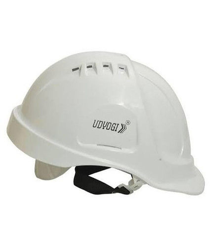 White Udyogi Safety Helmet