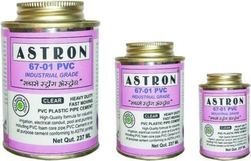 Astron Solvent Heavy Duty Pvc Adhesive Liquid Coating