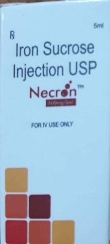 Liquid Iron Sucrose 5 Ml Injection Usp For Anemia