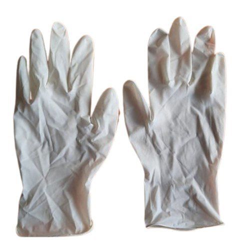 White Latex Surgical Hand Gloves