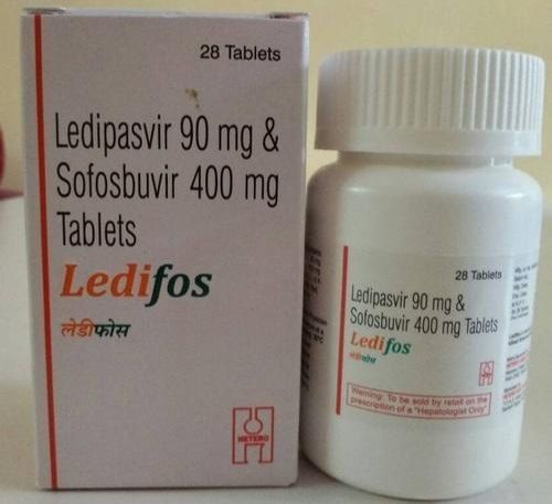 Ledifos Ledipasvir 90Mg And Sofosbuvir 400Mg Tablet Store In Cool