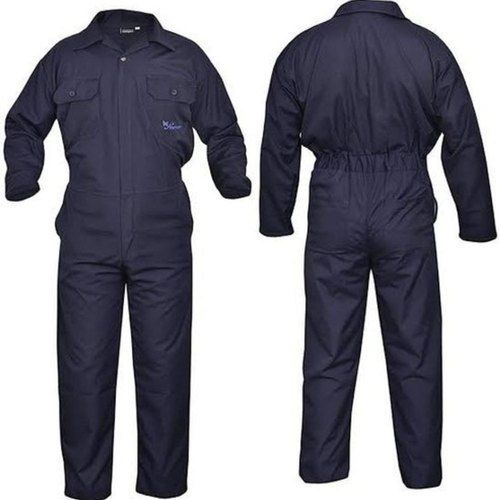 Navy Blue Cotton Boiler Suit Gender: Male