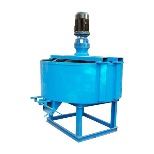 Blue Optimum Strength Concrete Pan Mixer