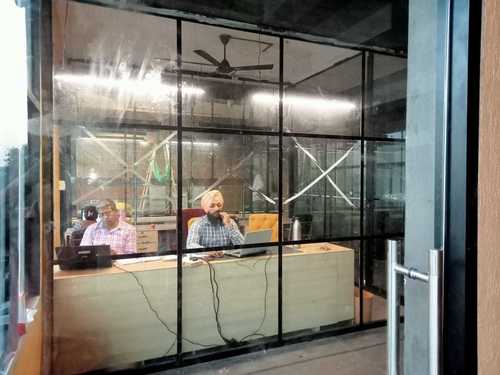 Machine Made Pure Aluminium Modern Office Partition