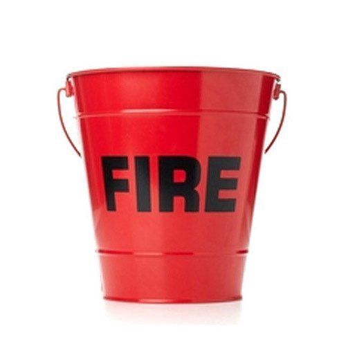 Red Fire Safety Bucket