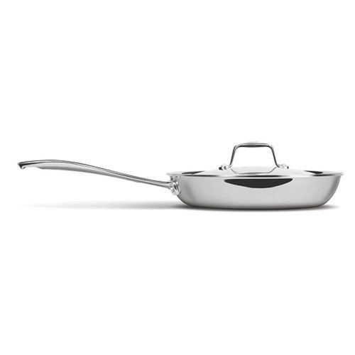 Stainless Steel Regular Cooking Fry Pan With Lid