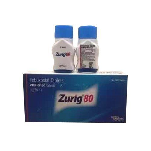 Zurig Febuxostat Tablets 80Mg Cool And Dry Place